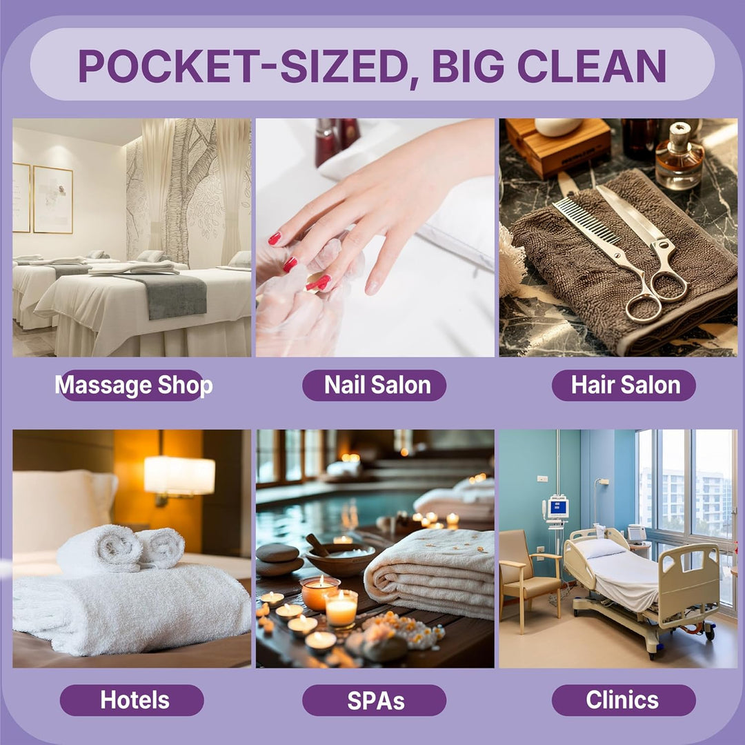 5 Pack Disposable Bath Towel Tablets, 55" × 27.5" Extra Large Disposable Bath Towels for Travel, Camping, Beach, Individually Vacuum-Packed